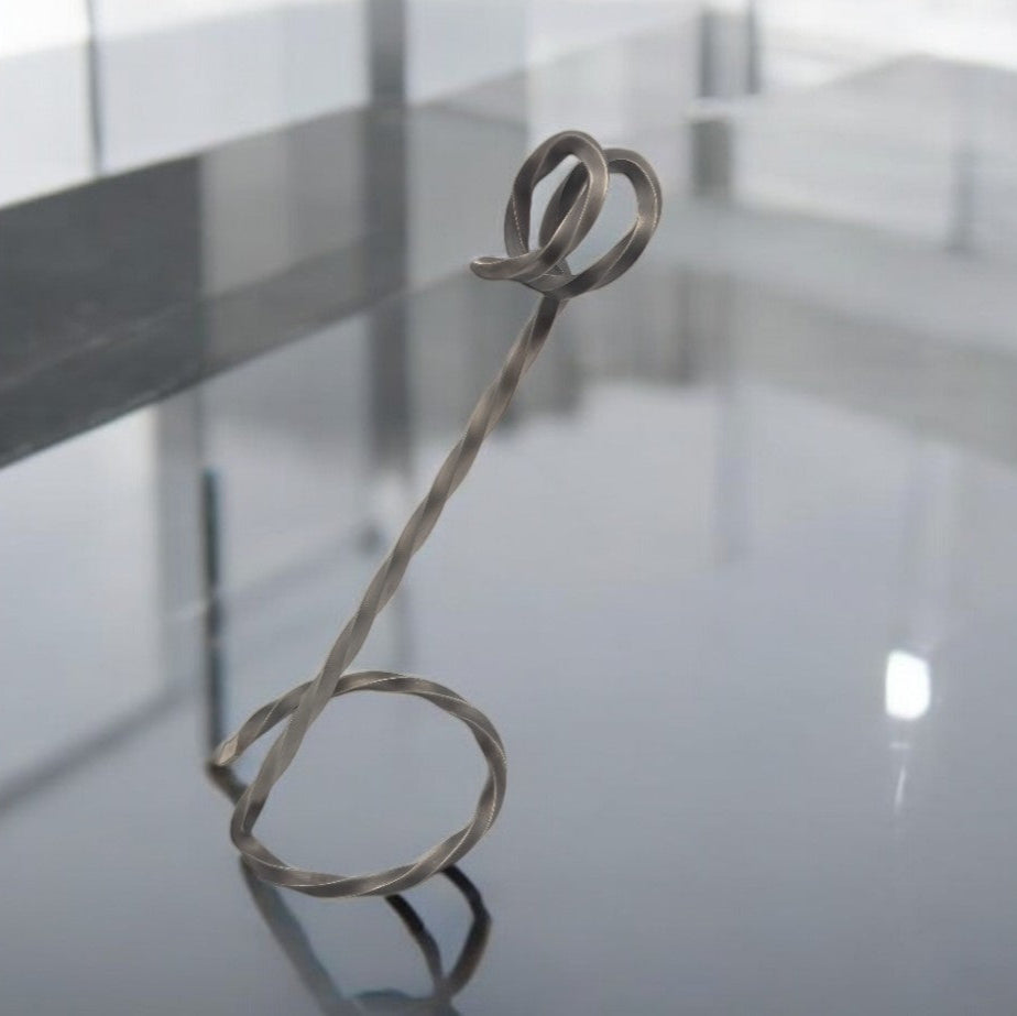 Eksklusiv vinflaskeholder i metal